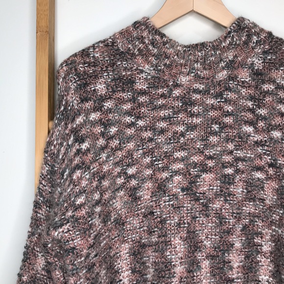 SOLD Witchery Pink Green Textured Twist Jumper S - Picture 5 of 13